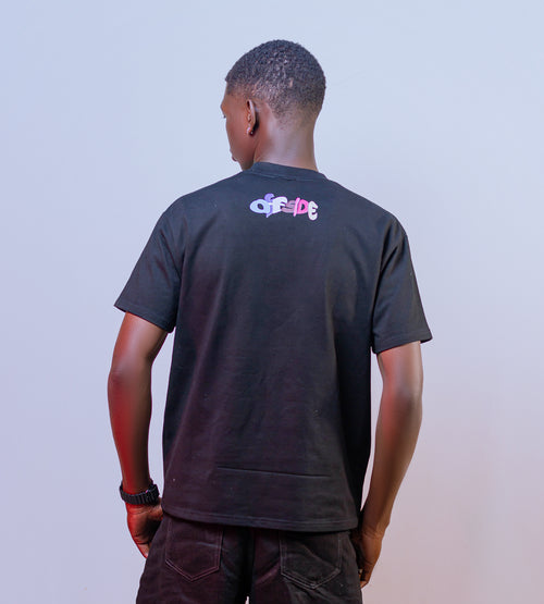 OFFSIDE Big Colour T-Shirt – Black